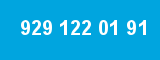 929 122 01 91 929 122 01 91
